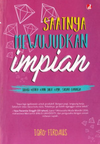 Image of Saatnya Mewujudkan Impian