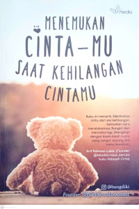 Image of Menemukan Cinta-Mu Saat Kehilangan Cintamu
